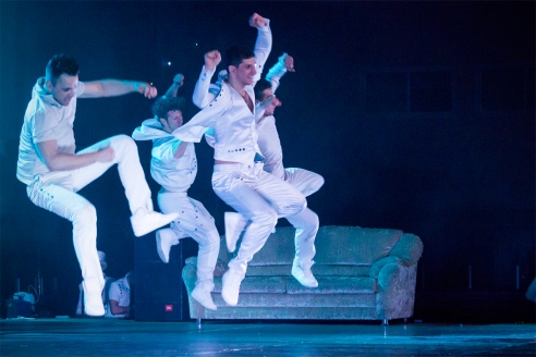 Как это было: в Барановичах выступил шоу-балет «Тодес»