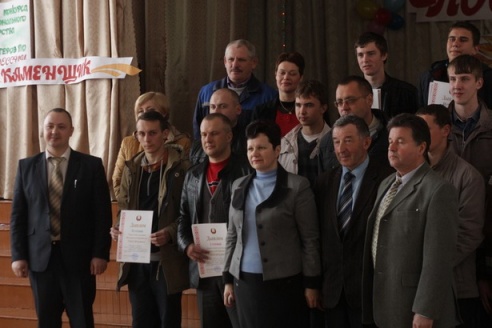 Лучшего каменщика области среди учреждений образования определили в Барановичах