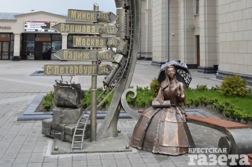 В Бресте появилась новая скульптурная композиция
