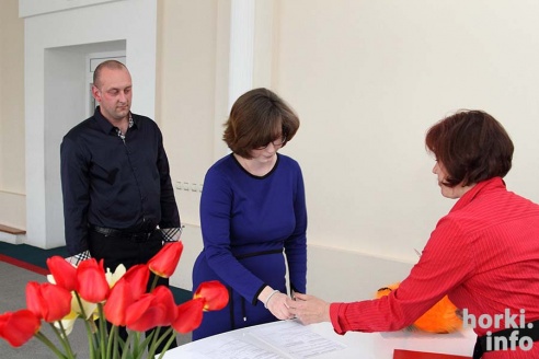 В Горках зарегистрирован сотый за этот год новорожденный