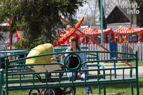 В Горках возобновил работу Детский парк