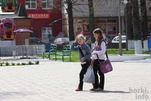 В Горках возобновил работу Детский парк