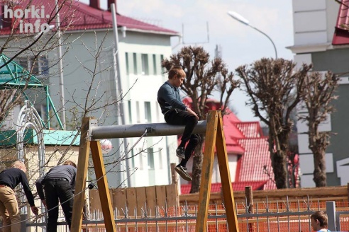 В Горках возобновил работу Детский парк