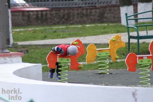 В Горках возобновил работу Детский парк