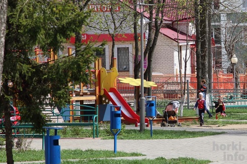 В Горках возобновил работу Детский парк