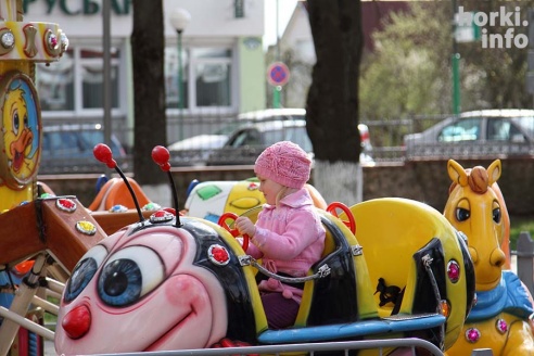 В Горках возобновил работу Детский парк