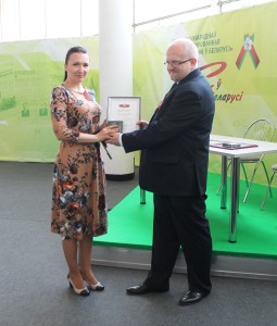 «Голас Касцюкоўшчыны» на выставке «СМИ в Беларуси»