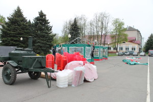 Город Костюковичи во всю готовится к празднованию 70-летия Великой Победы (+ фото)