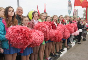 В Костюковичах прошел парад Победы (+ фото)