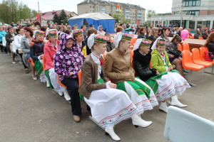 В Костюковичах прошел парад Победы (+ фото)