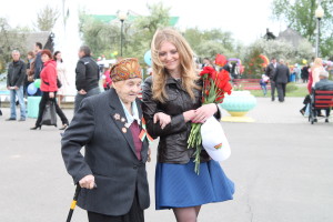 В Костюковичах прошел парад Победы (+ фото)