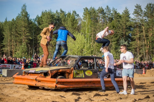 Как это было: "Автодерби" в Барановичском регионе