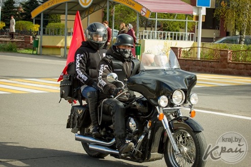 В мотопробеге «Мир и Память» в Глубокском районе приняли участие байкеры из России, Латвии и Эстонии (ФОТО, ВИДЕО)
