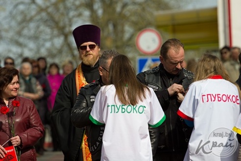 В мотопробеге «Мир и Память» в Глубокском районе приняли участие байкеры из России, Латвии и Эстонии (ФОТО, ВИДЕО)