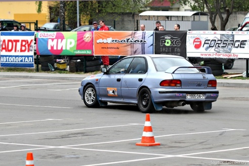 2 мая в Слуцке прошёл первый этап чемпионата по скоростному маневрированию