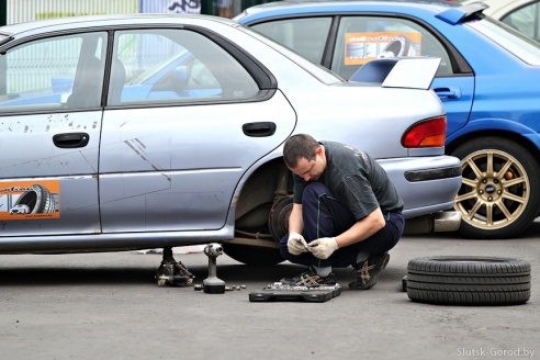 2 мая в Слуцке прошёл первый этап чемпионата по скоростному маневрированию