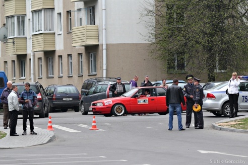 2 мая в Слуцке прошёл первый этап чемпионата по скоростному маневрированию