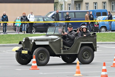 2 мая в Слуцке прошёл первый этап чемпионата по скоростному маневрированию