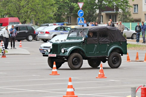2 мая в Слуцке прошёл первый этап чемпионата по скоростному маневрированию