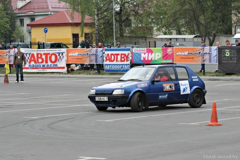 2 мая в Слуцке прошёл первый этап чемпионата по скоростному маневрированию