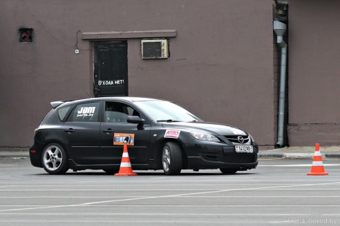 2 мая в Слуцке прошёл первый этап чемпионата по скоростному маневрированию