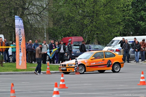 2 мая в Слуцке прошёл первый этап чемпионата по скоростному маневрированию