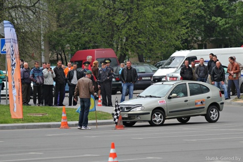 2 мая в Слуцке прошёл первый этап чемпионата по скоростному маневрированию