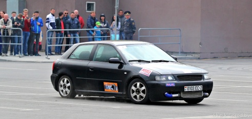 2 мая в Слуцке прошёл первый этап чемпионата по скоростному маневрированию