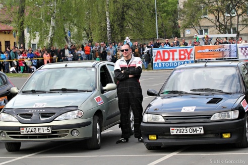 2 мая в Слуцке прошёл первый этап чемпионата по скоростному маневрированию