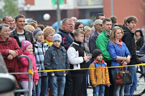 2 мая в Слуцке прошёл первый этап чемпионата по скоростному маневрированию