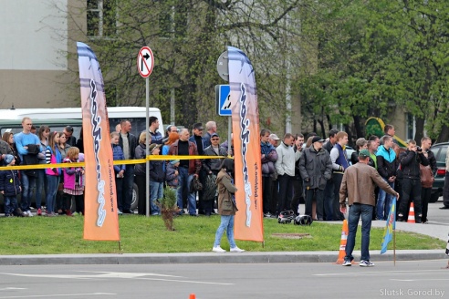 2 мая в Слуцке прошёл первый этап чемпионата по скоростному маневрированию