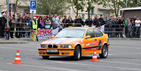 2 мая в Слуцке прошёл первый этап чемпионата по скоростному маневрированию
