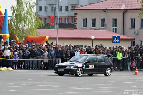 2 мая в Слуцке прошёл первый этап чемпионата по скоростному маневрированию