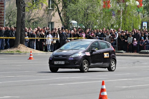 2 мая в Слуцке прошёл первый этап чемпионата по скоростному маневрированию