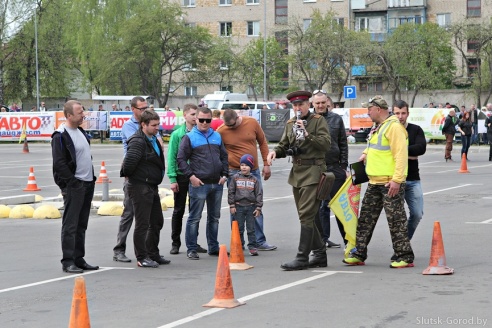 2 мая в Слуцке прошёл первый этап чемпионата по скоростному маневрированию