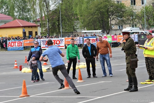 2 мая в Слуцке прошёл первый этап чемпионата по скоростному маневрированию