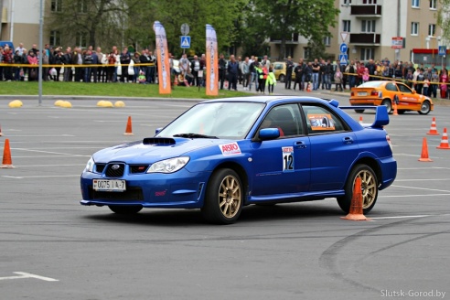 2 мая в Слуцке прошёл первый этап чемпионата по скоростному маневрированию