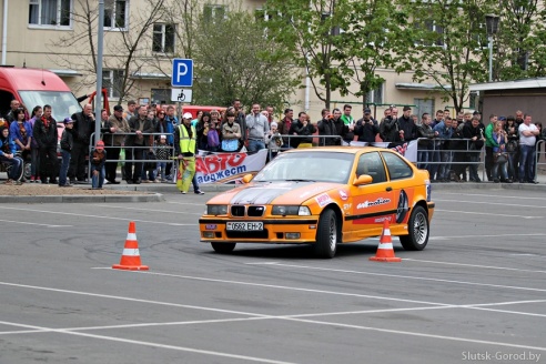 2 мая в Слуцке прошёл первый этап чемпионата по скоростному маневрированию