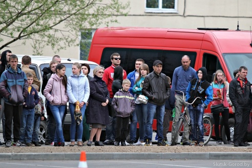 2 мая в Слуцке прошёл первый этап чемпионата по скоростному маневрированию