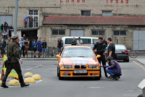 2 мая в Слуцке прошёл первый этап чемпионата по скоростному маневрированию