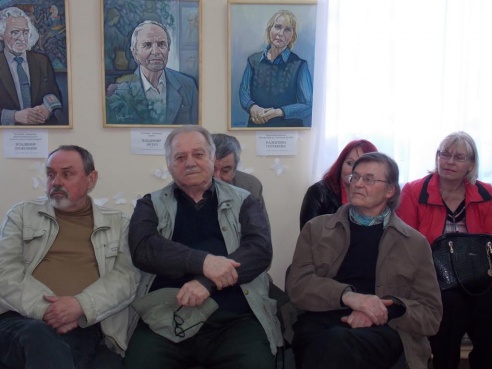 Портреты деятелей культуры Витебска представил Владимир Литвин