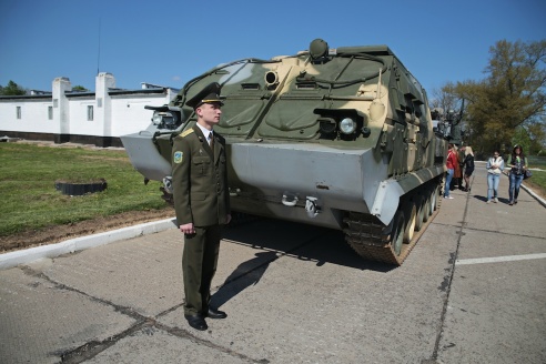 В Барановичах 120-я зенитная ракетная бригада отметила свой день рождения