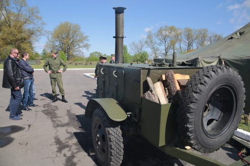 В Барановичах 120-я зенитная ракетная бригада отметила свой день рождения