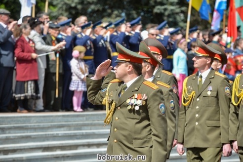 Волнующие мгновения празднования юбилея Победы в Бобруйске: ФОТОРЕПОРТАЖ