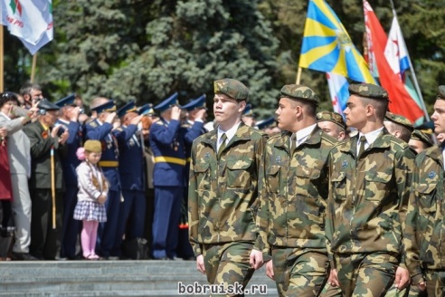 Волнующие мгновения празднования юбилея Победы в Бобруйске: ФОТОРЕПОРТАЖ