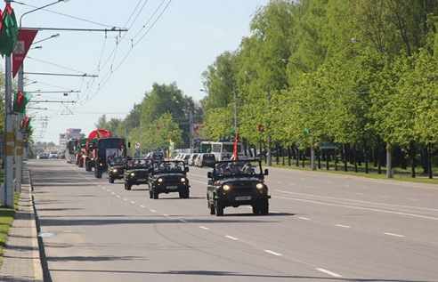 Волнующие мгновения празднования юбилея Победы в Бобруйске: ФОТОРЕПОРТАЖ