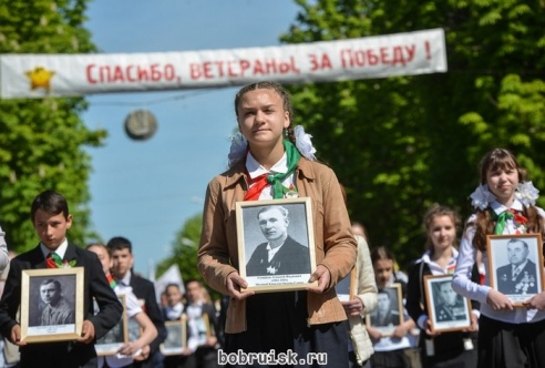Волнующие мгновения празднования юбилея Победы в Бобруйске: ФОТОРЕПОРТАЖ