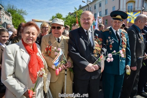 Волнующие мгновения празднования юбилея Победы в Бобруйске: ФОТОРЕПОРТАЖ