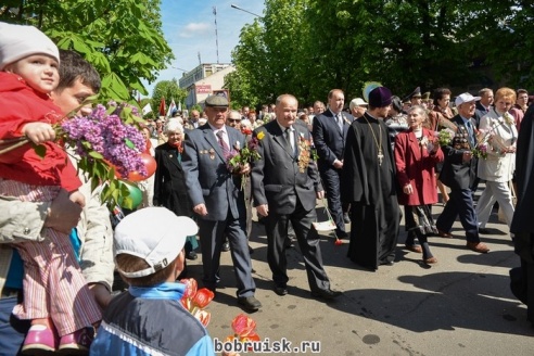 Волнующие мгновения празднования юбилея Победы в Бобруйске: ФОТОРЕПОРТАЖ