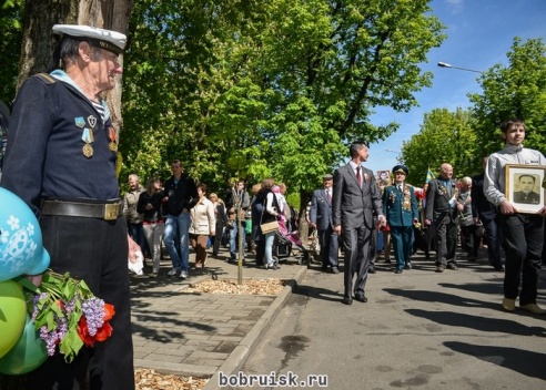 Волнующие мгновения празднования юбилея Победы в Бобруйске: ФОТОРЕПОРТАЖ